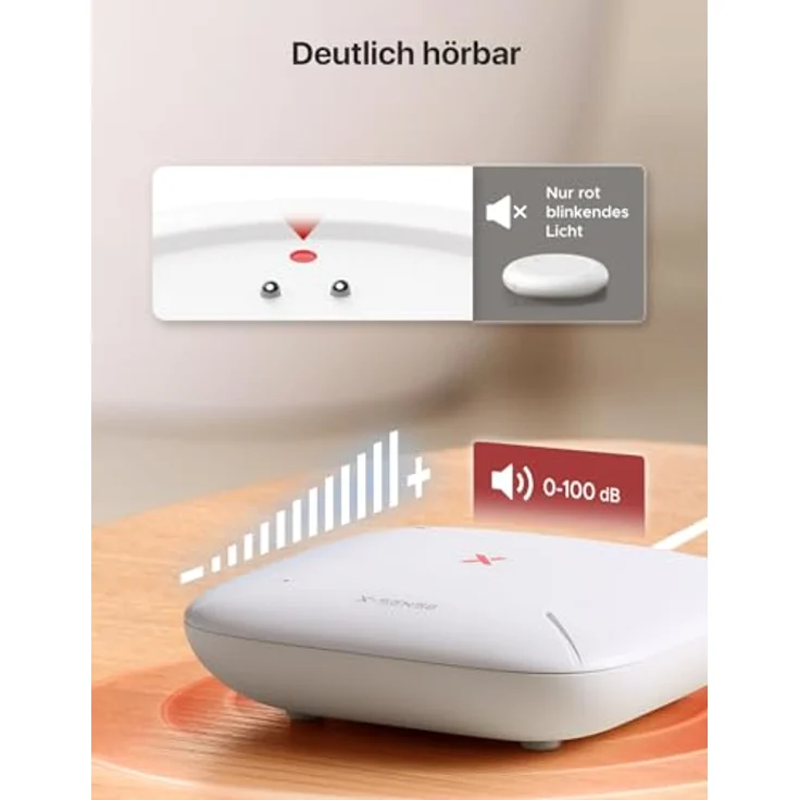 X-Sense SBS50 WLAN Wassermelder, Smarter Funk-Wassersensor mit App-Warnungen, IP67 wasserdicht, 500 m Reichweite, 5er Set für Küche, Bad, Keller – Bild 5
