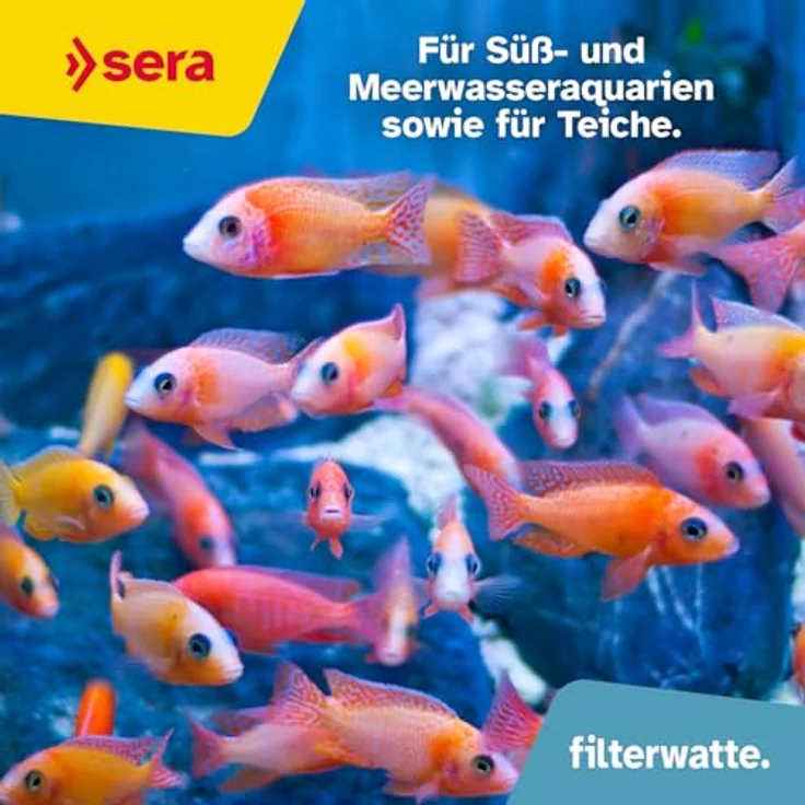 sera Filterwatte 250 g – Bild 5