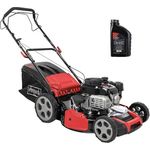 Scheppach MS175-51 Rasenmäher mit 4-Takt-Benzinmotor, inkl. 0,6 l Öl