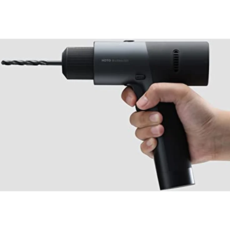 HOTO 12 V Schlagbohrmaschine, Akku-Bohrmaschine mit bürstenlosem Motor, 30 Nm Drehmoment, 30 Stufen, 2000-mAh-Akku und umfassendem Bohrerset – Bild 3
