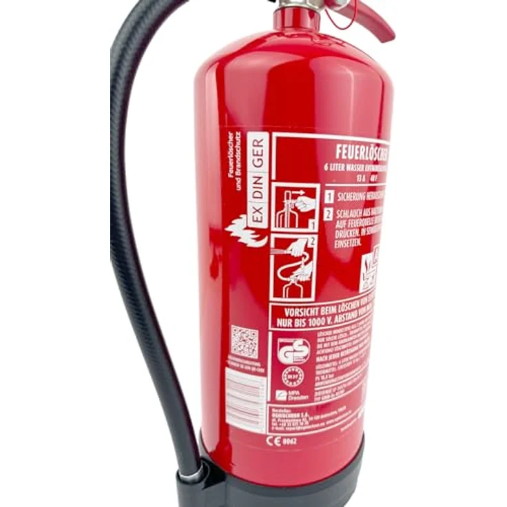 6l EXDINGER AF Wassernebellöscher mit Manometer auch für Fettbrände 4LE – Bild 4