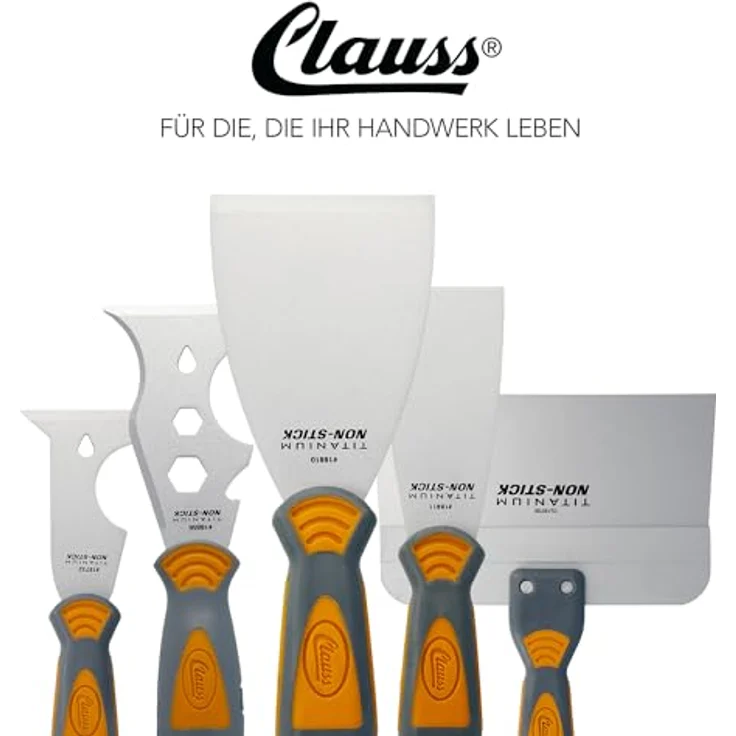 Clauss 8-in-1 Titannitrid beschichtetes Non-Stick-Malerwerkzeug, 18798 – Bild 5