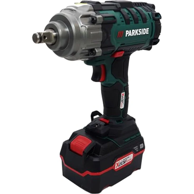 HEADNMORE® Bundle - PARKSIDE® 20V Akku Schlagschrauber PASSK 20 C4 (inkl. Akku) +Schlüsselanhänger, kraftvoller Schlagschrauber mit max. 400 Nm Drehmoment – Bild 2