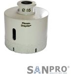 Nozar Diamantwerkzeuge, Lochsäge, FliesenDragster 65 mm Diamant-Bohrkrone / Fliesenbohrer z.B. für Steckdosen (65 mm)