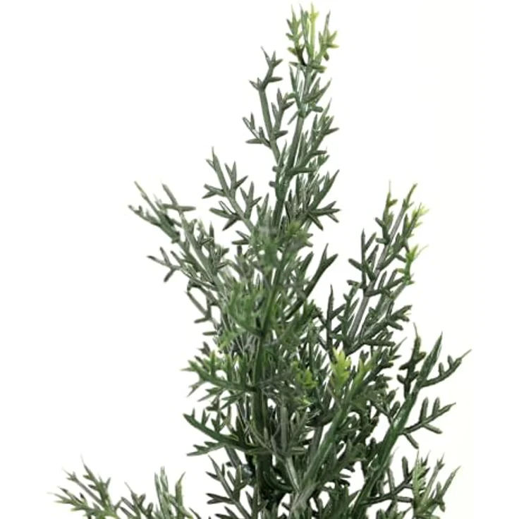 hjh OFFICE Kunstpflanze Zeder CEDRUS Deko Pflanze künstlich 152 cm, pflegeleichter Kunstbaum, Indoor und Outdoor, Grün 871056 – Bild 2
