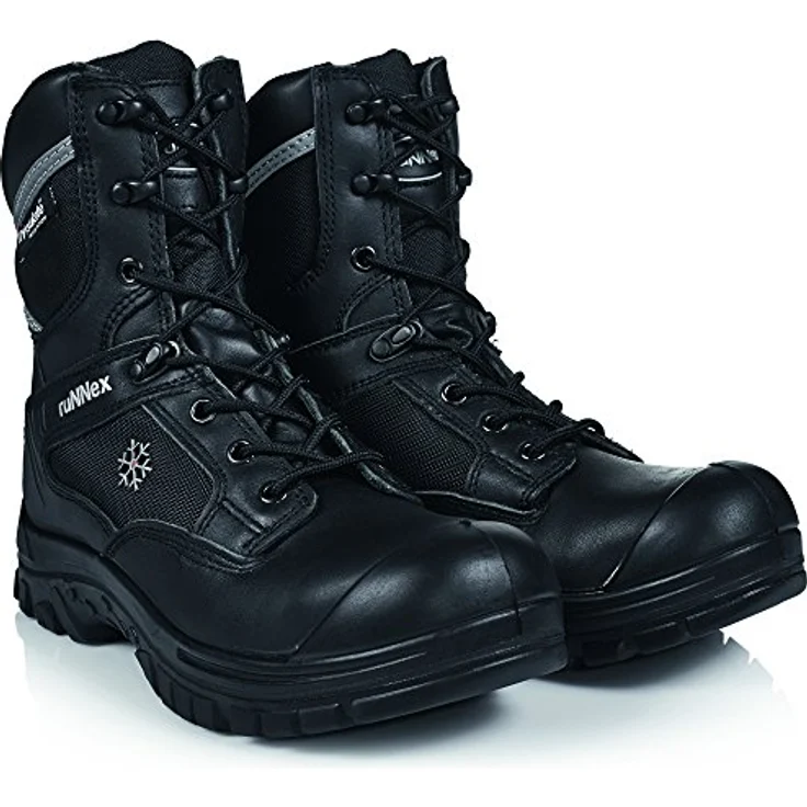 ruNNex RUNNEX® S3-Winter-Sicherheitsschnürstiefel SpecialStar, Schwarz, mit Thinsulate® Isolierung, SRC rutschhemmend, für Industrie und Handwerk, Größe 38-48 – Bild 7