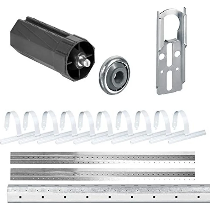 NOBILY Rolladen-Komplett-Set PR5 40Nm, mechanischer Funkmotor für 60mm Achtkantwelle, Mechanik-Set, Gesamtlänge bis 3,50 Meter, Zugkraft 90kg – Bild 5
