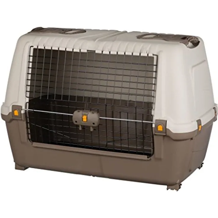 Nobby Autobox Skudo Car, große Transportbox für Hunde, grau, 100 x 60 x 65 cm