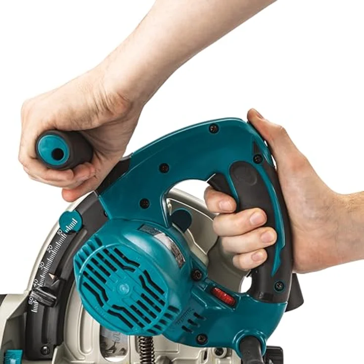 Makita Tauchsäge mit Führungsschiene und Makpac, SP6000J1 – Bild 4