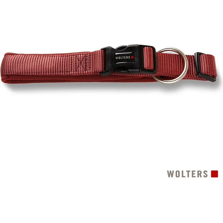 Wolters Professional Comfort Halsband extra-breit, gepolstert aus Nylon und Neopren, stufenlos verstellbar für große Hunde