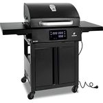 LANDMANN Elektro-Grillwagen EG-II-591 | Leistungsstarker Standgrill mit 2 Fleischthermometern & Deckelthermometer | Ohne Gas & ohne Kohle grillen | Grillfläche ca. 59 x 40,5 cm | 3200W [Schwarz] - Preisvergleich