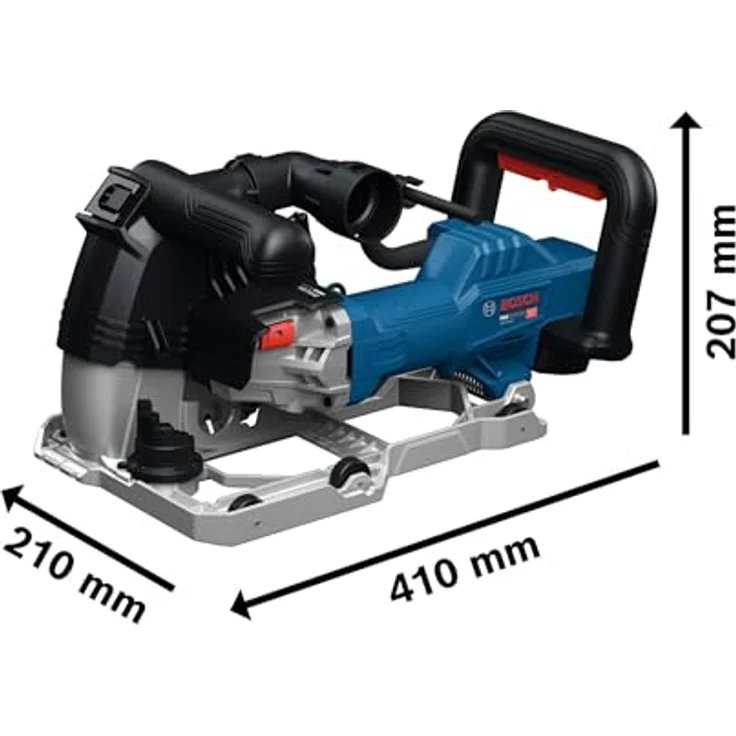 Bosch Professional GNF20-40, Kabelgebundene Mauernutfräse mit 2000-W-Motor, 2x 150mm Diamanttrennscheibe, inkl. L-BOXX – Bild 2