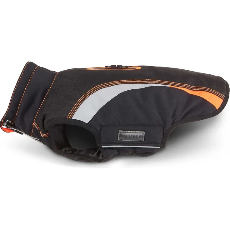Wolters Hundemantel Outdoorjacke Xtra Strong, strapazierfähig, wasserdicht, reflektierend, schwarz