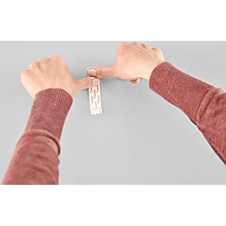 tesa Klebenagel Tapeten & Putz 1kg im 3er Pack - höhenverstellbar - selbstklebender Nagel - ideal für Leinwand & Keilrahmen - hält bis 1kg/Nagel - spurlos ablösbar – Bild 4