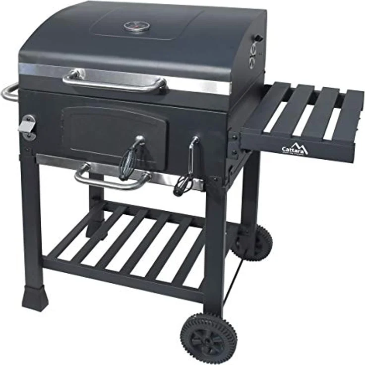 Cattara, Holzkohlegrill, Holzkohlegrill ROYAL CLASSIC Gussrost – Bild 2