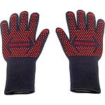 Westmark Grillhandschuhe – Feuerfeste Grillhandschuhe sicheres Arbeiten am Grill, Backofen oder Kamin – 325 x 190 x 30 mm, 2 Stück