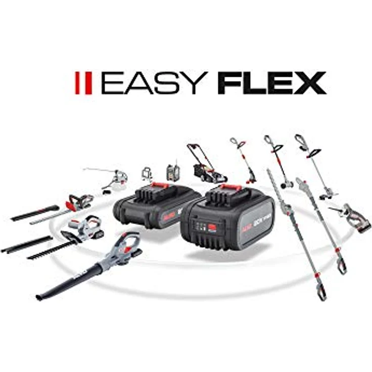 AL-KO 113540 Rasenmäher 34.8 Easy Flex, 40 V - 2.5 Ah-Li-Ion Flächen bis 200 m², 34 cm Schnittbreite, inkl. 2X Akku und Ladegerät – Bild 6