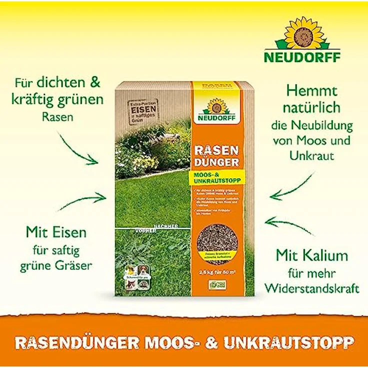 Neudorff RasenDünger SPEZIAL 5PLUS1 – Bild 3