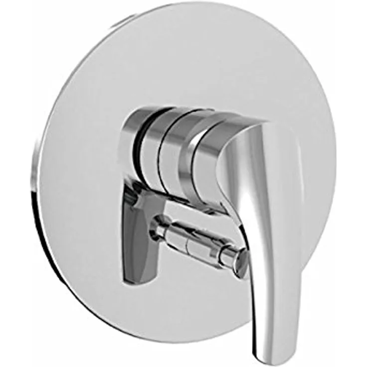 heinrichschulte Wannenarmatur ascona_1 Einhand UP-Wannenarmatur Fertigbauset, verchromt, mit automatischem Druckumsteller und Keramik-Kartusche 44mm