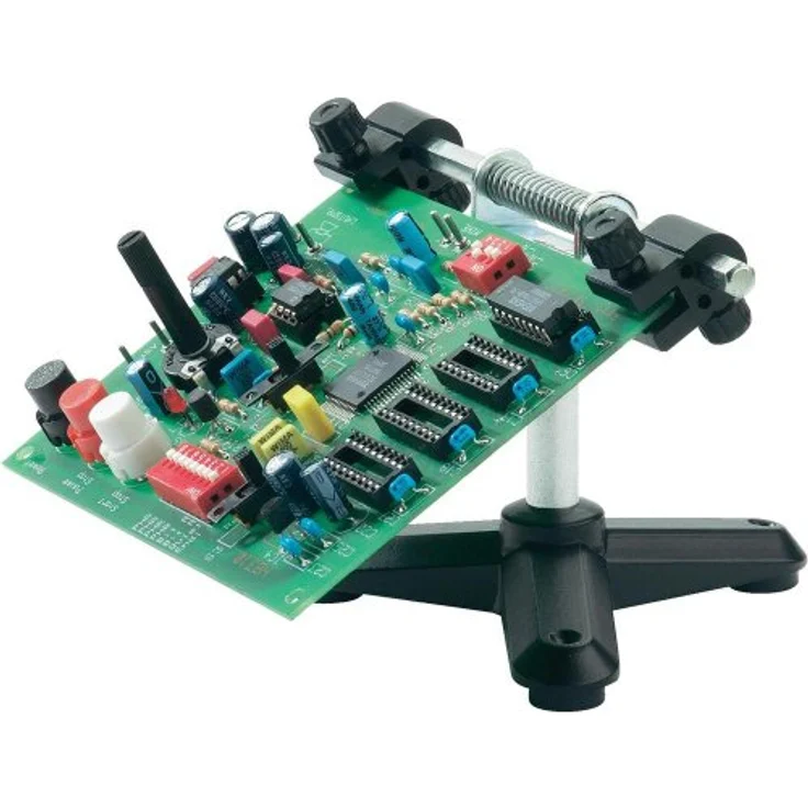 No Name Donau Elektronik_PPH4 812018 Platinenhalter mit Standfuß, 360° drehbar, 270° schwenkbar 1St – Bild 3