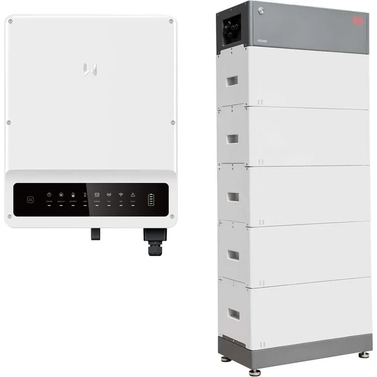 GoodWe ET Plus HV GW8K-ET, 8kW Hybrid Wechselrichter mit 12,8kWh Solarspeicher, 2 MPPT, IP66, 97,5% Wirkungsgrad