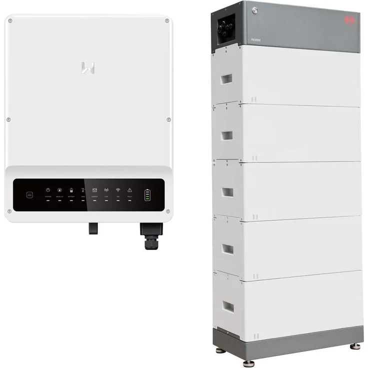 GoodWe ET Plus HV GW8K-ET, 8kW Hybrid Wechselrichter mit 12,8kWh Solarspeicher, 2 MPPT, IP66, 97,5% Wirkungsgrad