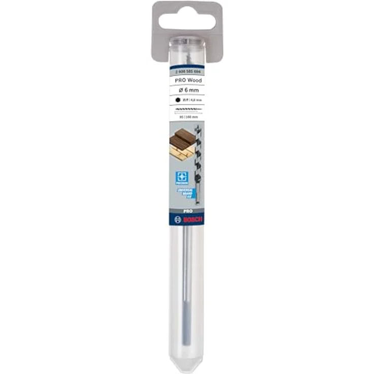 Bosch Professional Holzschlangenbohrer mit 1-4''-Sechskantschaft (Ø 6 mm) – Bild 3