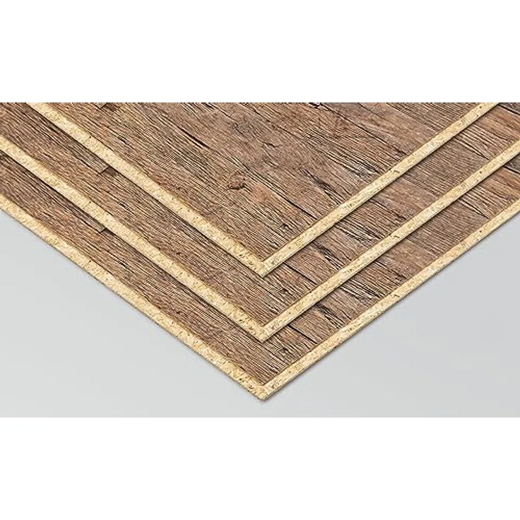 EGGER DecoWall Annaba Eiche Natur, 3D-Wandpaneele aus umweltschonendem OSB, fugenlose Verlegung, 1250 mm x 660 mm, neue Versandverpackung – Bild 4