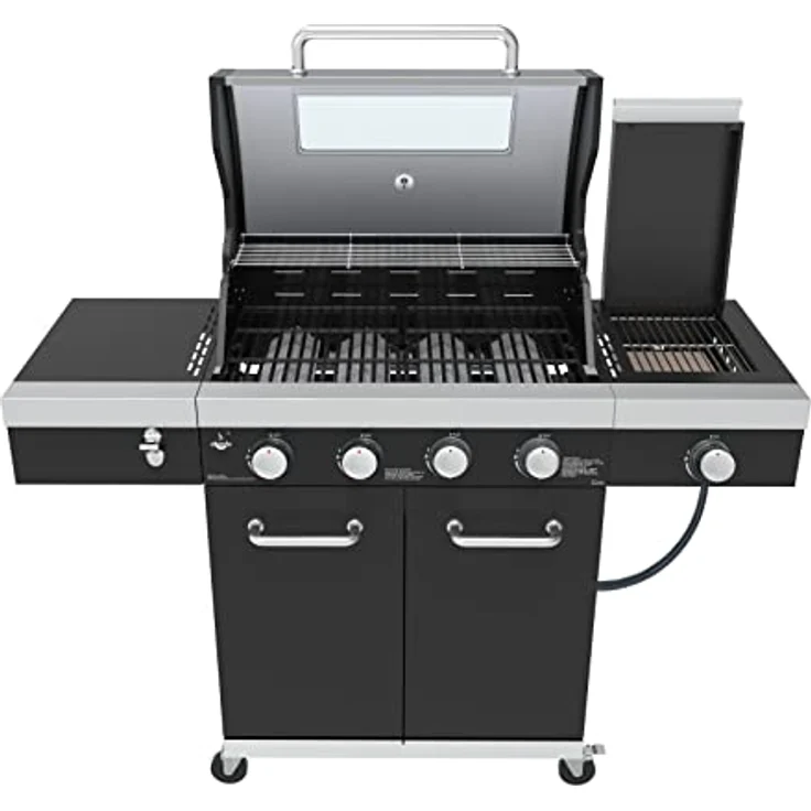 Gasgrill "KINGSTON" von El Fuego® | 4 + 1 Brenner | Infrarotbrenner | 2 Brenner + 2 Hochleistungsbrenner | LED-Beleuchtung | mit Sichtfenster | Brenner aus Edelstahl | inkl. Abdeckhaube | AY 505 – Bild 3