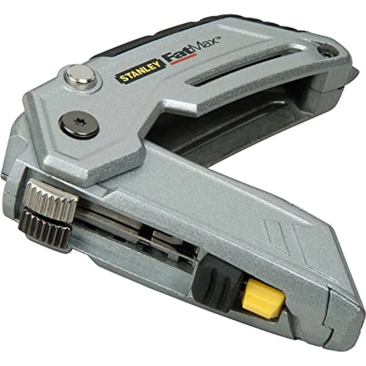 Stanley FatMax Klappmesser Twin Blade (einklappbar, ergonomisches Design, werkzeugloser Klingenwechsel) 0-10-825 – Bild 4