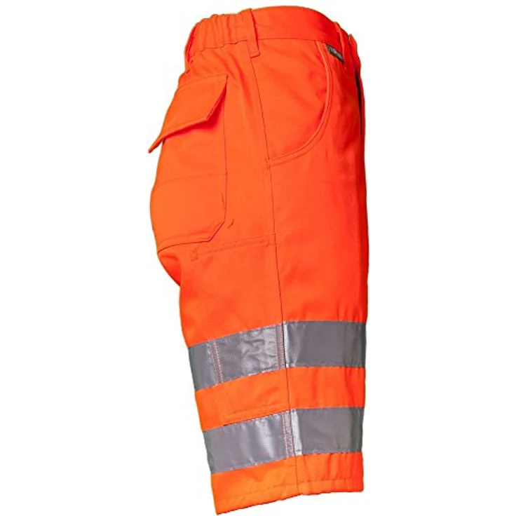 Warnschutz Shorts uni orange Größe XL – Bild 3