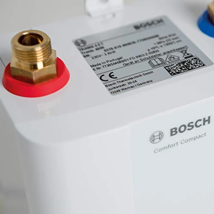 Bosch Tronic 4000 4 ET, Elektronischer Kleindurchlauferhitzer, steckerfertig, kompakt, Energieklasse A, 3,6 kW, weiß – Bild 4