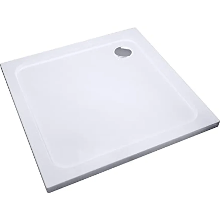 IMPTS Duschkabine 80x80 cm Duschabtrennung Falttür Eckeinstieg Komplettset Dusche MIT Duschwanne & Ablaufgarnitur, 185cm – Bild 4