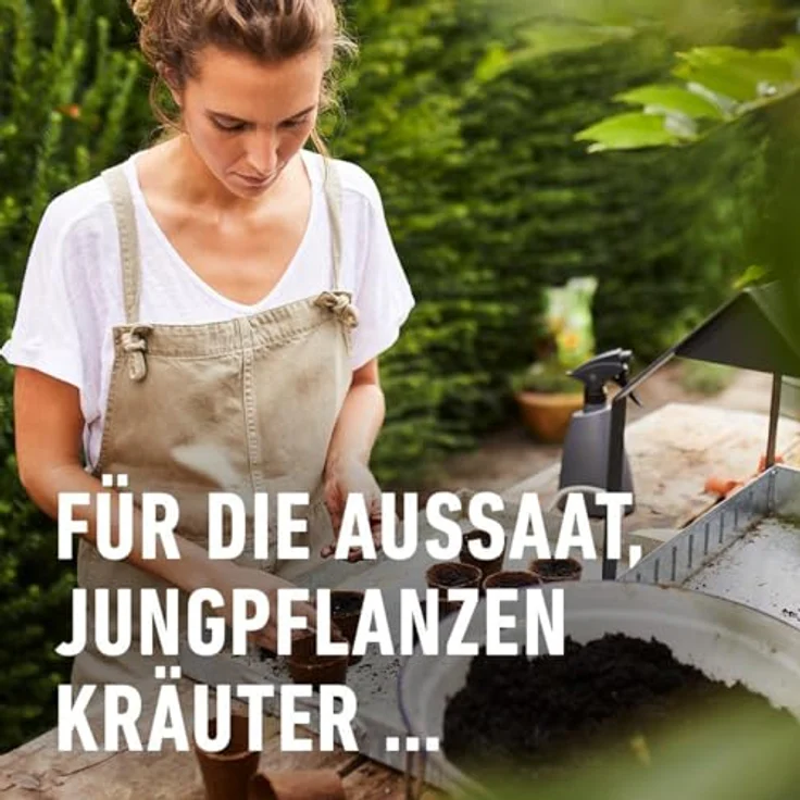 COMPO BIO Anzucht- und Kräutererde Zucht Erde 100% torffrei 20 L 28225 – Bild 2