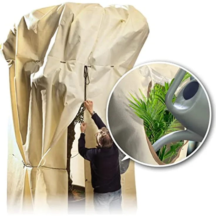 Bio Green Kübelpflanzen Sack Vlieshaube Mammuth WINDOW 360x250cm VS 360250W