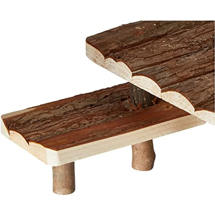 Trixie 62262 Natural Living Unterstand und Liegeplatz m. Treppe, 37 × 17 × 28 cm – Bild 4