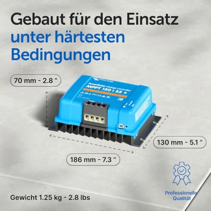 Victron Energy SmartSolar MPPT 150V 35 Amp 12/24/36/48-Volt Solar Laderegler (Bluetooth) - Effiziente Energiegewinnung und Fernsteuerung über Bluetooth – Bild 3