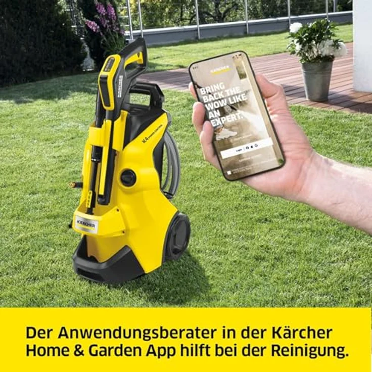 Kärcher Hochdruckreiniger K 4 Power Control Flex Home, mit PremiumFlex-Schlauch und G 160 Q Power Control-Pistole – Bild 6