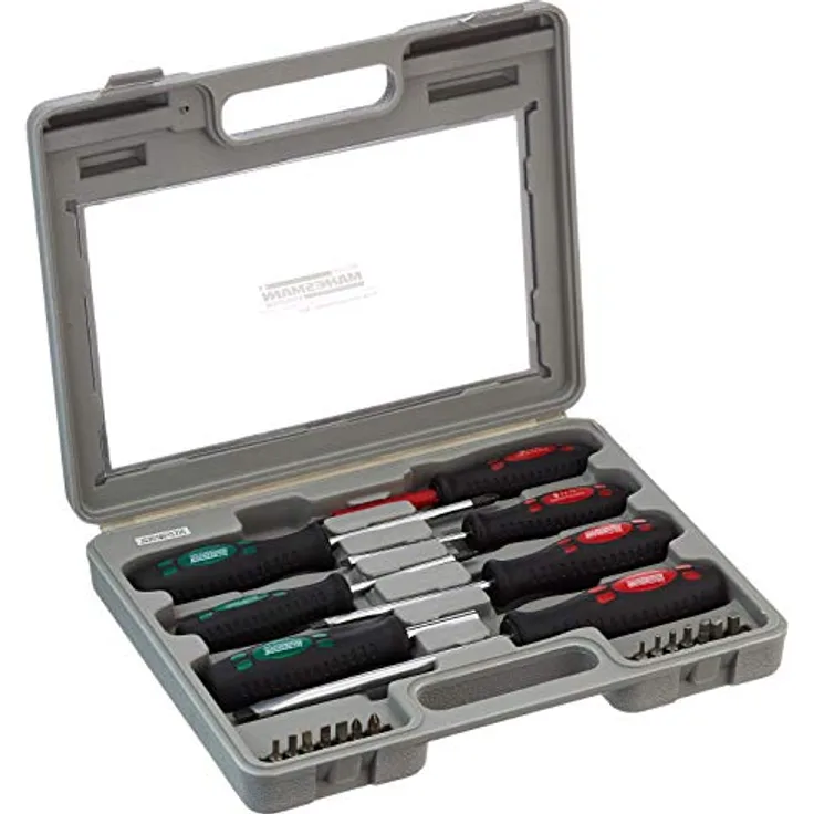 Mannesmann Schraubendrehersatz 21-tlg., mit Bits, M 1190-21