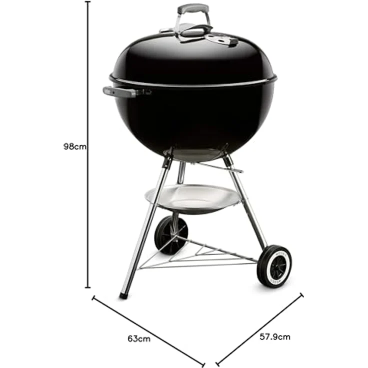 Weber Classic Kettle Grill, schwarz – Bild 17