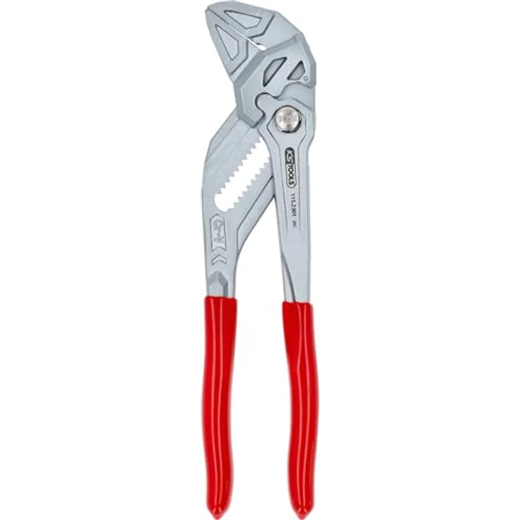 KS Tools 115.2301 Zangenschlüssel 180mm, mit Druckknopfverstellung und Sicherheitsklemmschutz, Chrom Vanadium – Bild 3