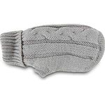 Wolters Zopf-Strickpullover, Größe:20 cm, Farbe:Silber