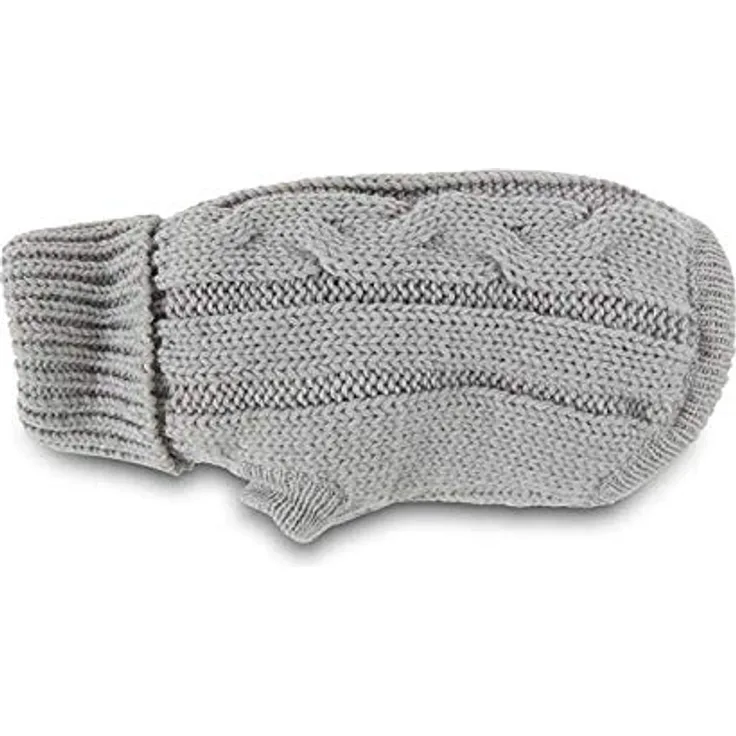 Wolters Zopf-Strickpullover, Größe:20 cm, Farbe:Silber