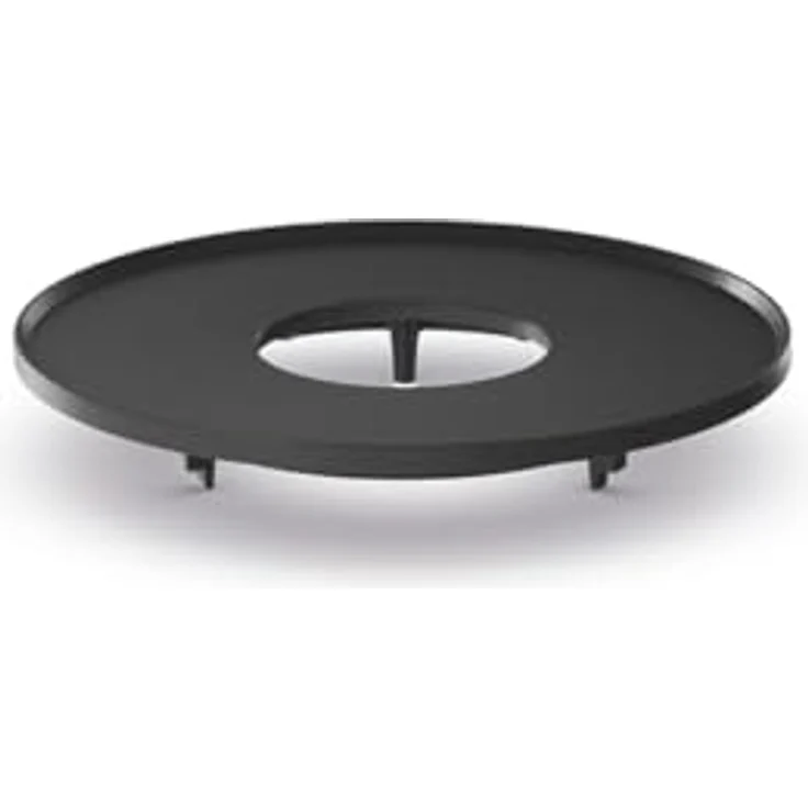 höfats Feuerschale MOON 45 Plancha, gusseiserne Grillplatte mit optimaler Wärmespeicherung und Antihaftbeschichtung, Ø 53,0 x H 9,0 cm – Bild 1