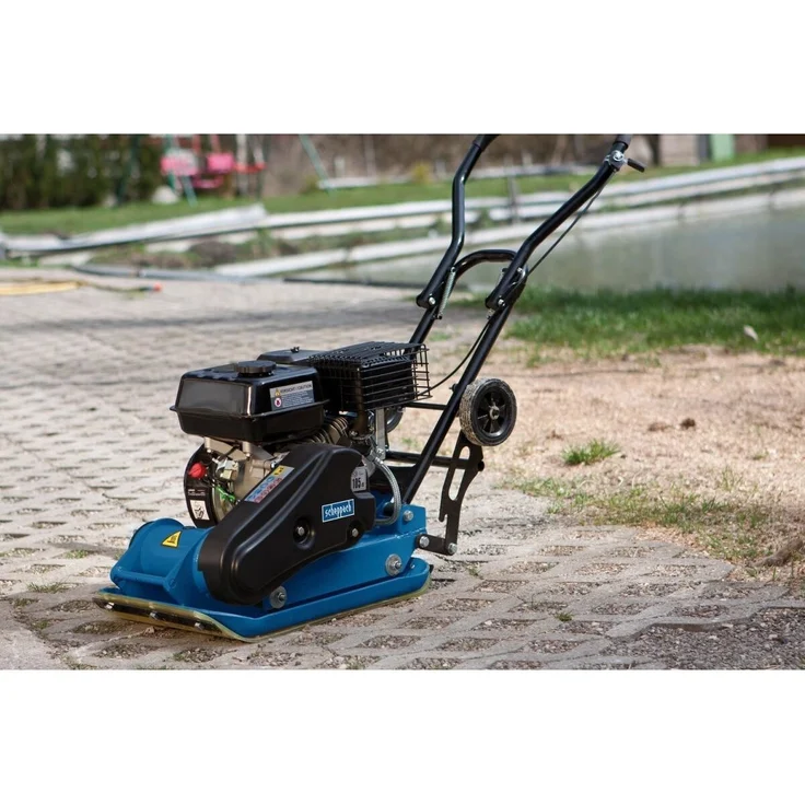 Scheppach HP1100S Rüttelplatte 5,5 PS 65 kg – Bild 4