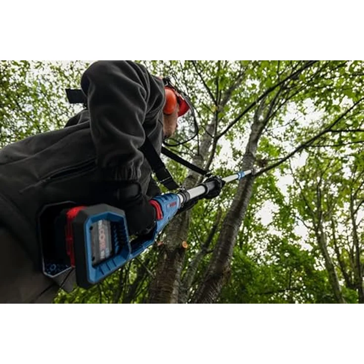 Bosch Professional Akku-Hochentaster GKE 18V-25 TP Solo, max. 2,9 m Arbeitshöhe, ohne Akku und Ladegerät, Schwertlänge 25 cm – Bild 4