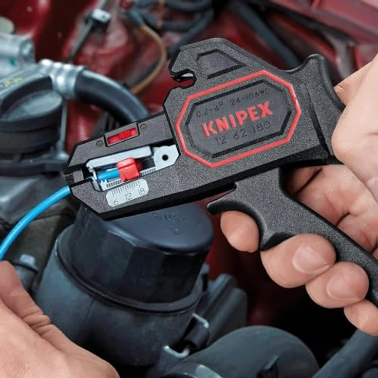 KNIPEX 12 62 180 Automatische Abisolierzange 180 mm – Bild 2