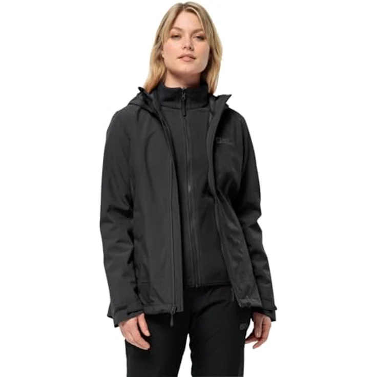 Jack Wolfskin 3-in-1-Funktionsjacke MOONRISE 3IN1 JKT W – Bild 2