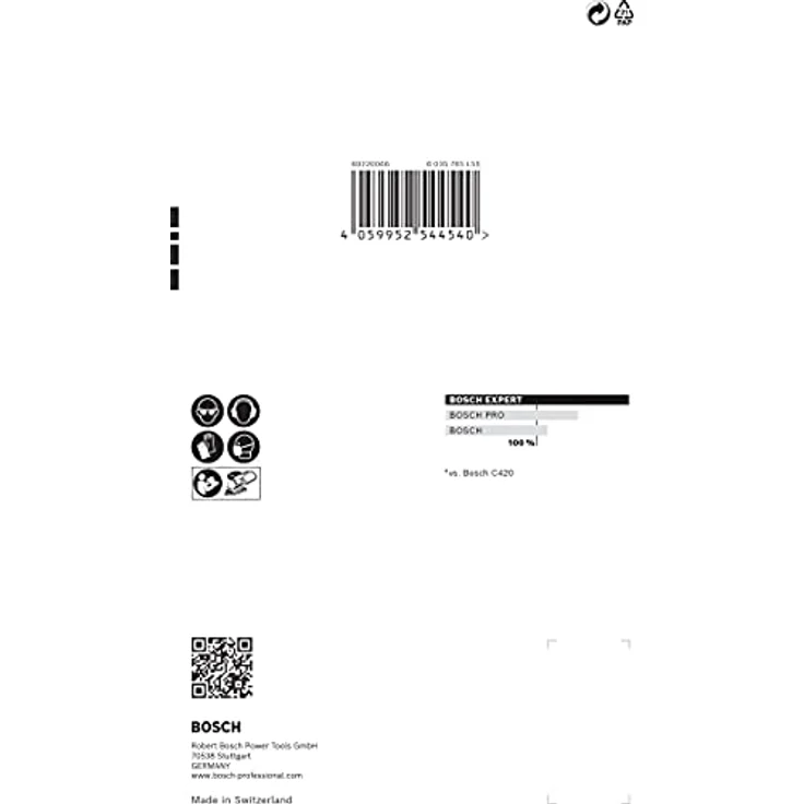 Expert C470 Schleifpapier mit 7 Löchern für Multischleifer, 100 x 150 mm, G 80, 10-tlg. - Preisvergleich – Bild 4
