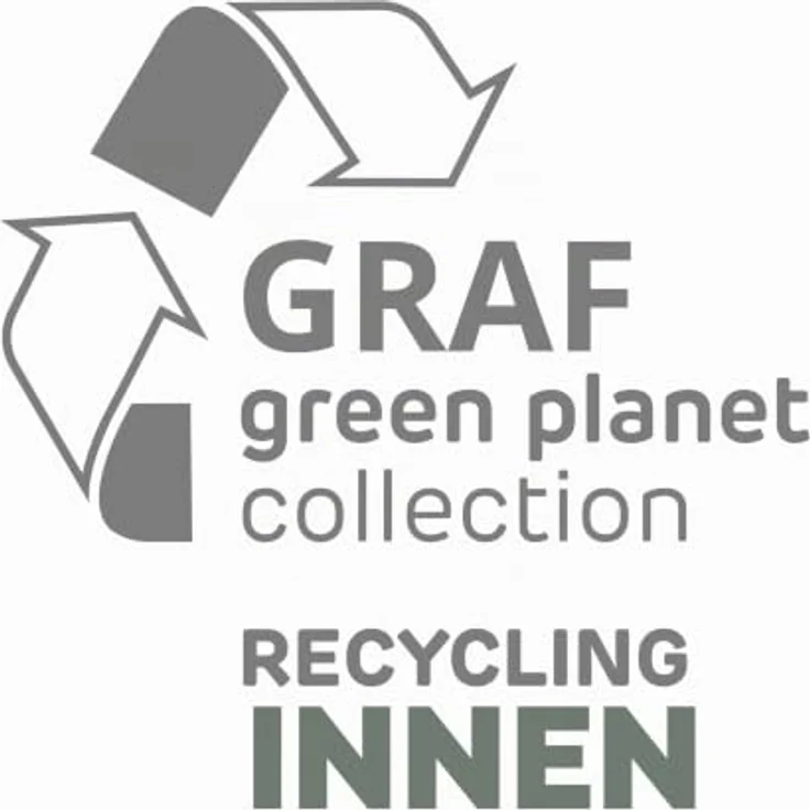 Graf Pflanzkübel Toni, 30 Liter Gartenbehälter aus Recyclingmaterial, UV-stabil und witterungsbeständig, Waldgrün mit Tragegriffen – Bild 6